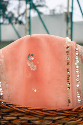 Golden Embroidery Dupatta